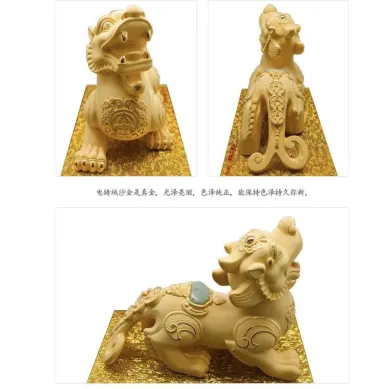 PATUNG SHIO ULAR TAHUN 2025 BAI GIFT PATUNG PIXIU FENGSHUI PAJANGAN HEWAN SUCI LAPIS EMAS 24k SIZE L 3 ~blog/2022/3/22/patung_keberuntungan
