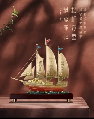 PATUNG SHIO ULAR TAHUN 2025 BAI GIFT PAJANGAN MINIATUR PERAHU KAPAL LAYAR TEMBAGA 4 ~blog/2023/3/14/6667b8c6_443b_4aa3_a97c_b95b6db0f2d4