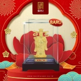 BAI GIFT PATUNG DEWA REJEKI CHAISEN LAPIS EMAS 24K