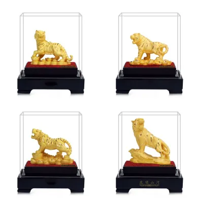 PATUNG SHIO ULAR TAHUN 2025 BAI GIFT PAJANGAN PATUNG SHIO MACAN LAPIS EMAS 24K SIZE M 1 ~blog/2023/3/16/macan_m