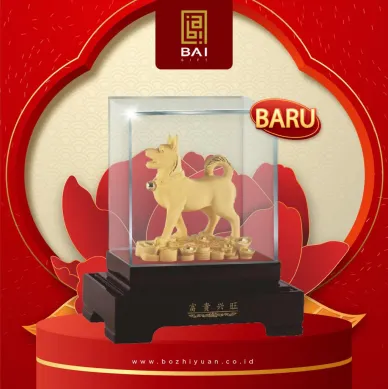 PATUNG SHIO ULAR TAHUN 2025 BAI GIFT PAJANGAN PATUNG SHIO ANJING LAPIS EMAS SIZE L 1 ~blog/2023/3/17/whatsapp_image_2023_01_03_at_10_12_34_3