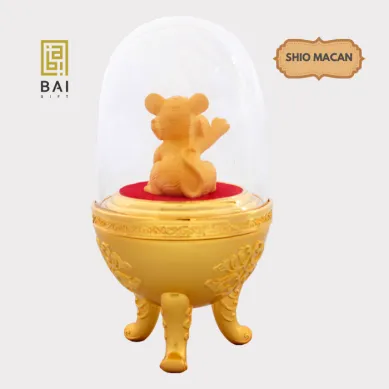 PATUNG SHIO ULAR TAHUN 2025 BAI GIFT PAJANGAN PATUNG SHIO MACAN MINI LAPIS EMAS 24K  3 ~blog/2023/3/20/3_patung_lapis_emas_lucu_shio_macan_3