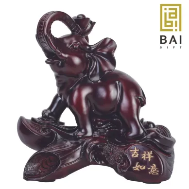 PATUNG SHIO ULAR TAHUN 2025 BAI GIFT PATUNG GAJAH BELALAI TEGAK 1 ~blog/2023/3/28/gajah