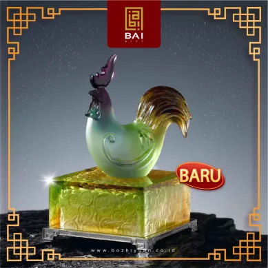 PATUNG SHIO ULAR TAHUN 2025 BAI GIFT PAJANGAN PATUNG KRISTAL SHIO AYAM CRYSTAL GLASIR PREMIUM 1 ~blog/2023/3/9/img_5159