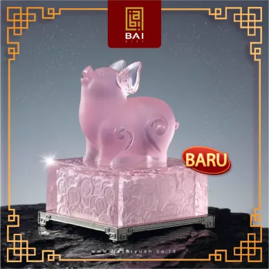 PATUNG SHIO ULAR TAHUN 2025 BAI GIFT PAJANGAN PATUNG KRISTAL SHIO BABI CRYSTAL GLASIR PREMIUM 1 ~blog/2023/3/9/img_5162