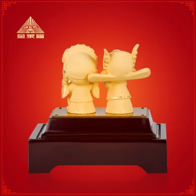 PATUNG SHIO ULAR TAHUN 2025 BAI GIFT PATUNG PENGANTIN LAPIS EMAS 24K HADIAH ANNIVERSARY PERNIKAHAN 4 ~blog/2023/6/19/