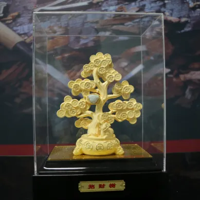 Produk BAI GIFT MINIATUR FENGSHUI PAJANGAN POHON UANG LAPIS EMAS 24K  3 ~blog/2023/7/3/_