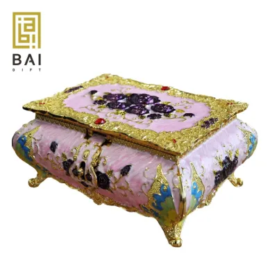 PATUNG SHIO ULAR TAHUN 2025 BAI GIFT BOX JEWELRY ENAMEL KOTAK PERHIASAN & AKSESORIS - PINK 2 ~blog/2023/9/1/10