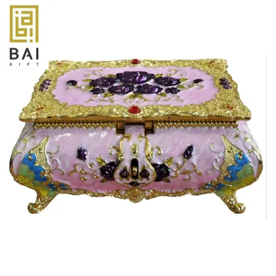 PATUNG SHIO ULAR TAHUN 2025 BAI GIFT BOX JEWELRY ENAMEL KOTAK PERHIASAN & AKSESORIS - PINK 1 ~blog/2023/9/1/11