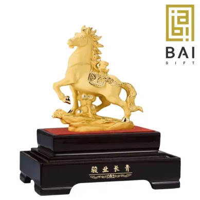 PATUNG SHIO ULAR TAHUN 2025 BAI GIFT PATUNG SHIO KUDA BERDIRI DIATAS GUNUNG PAJANGAN SHIO KUDA  2 ~blog/2025/11/7/62