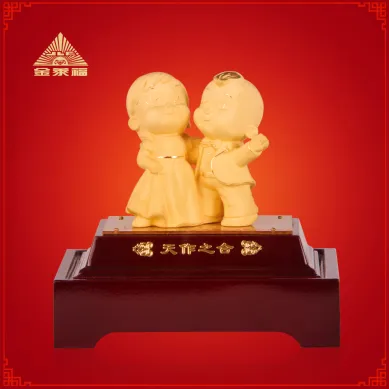 PATUNG SHIO ULAR TAHUN 2025 BAI GIFT PAJANGAN PATUNG PENGANTIN LAPIS EMAS EMAS 24K 2 ~blog/2025/6/21/
